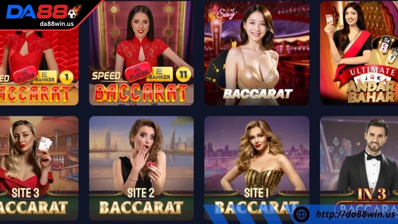 kinh nghiệm chơi baccarat da88