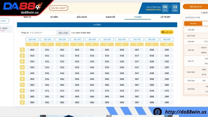 kinh nghiệm chơi lô đề siêu tốc Da88