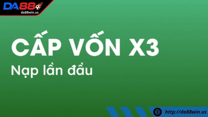 Tặng 300% nạp đầu tại DA88